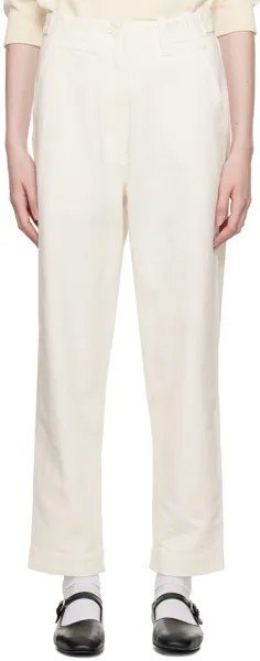 Off-White зауженные брюки Margaret Howell