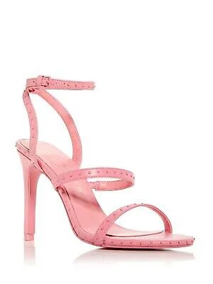 KURT GEIGER Женские кожаные босоножки на каблуке с розовым ремешком Portia Drench Stiletto 36
