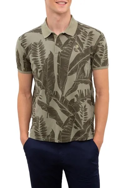 Футболка-поло мужская G081SZ0110YANIS U.S. POLO Assn. хаки M