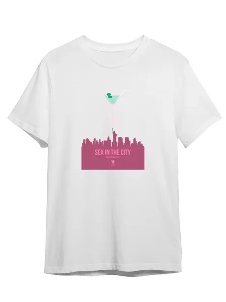 Футболка унисекс СувенирShop Секс в большом городе/Sex and the city 2 белая L