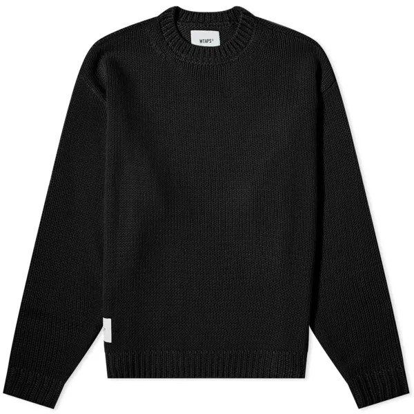 Джемпер Wtaps 04 Waffle, черный
