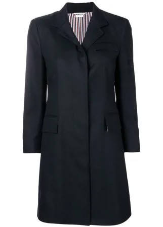 Thom Browne пальто 'Chesterfield' с полосатой подкладкой