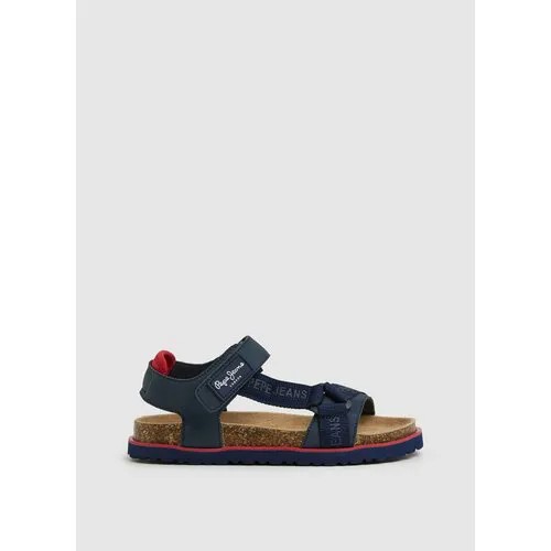 Сандалии Pepe Jeans, размер 34, navy