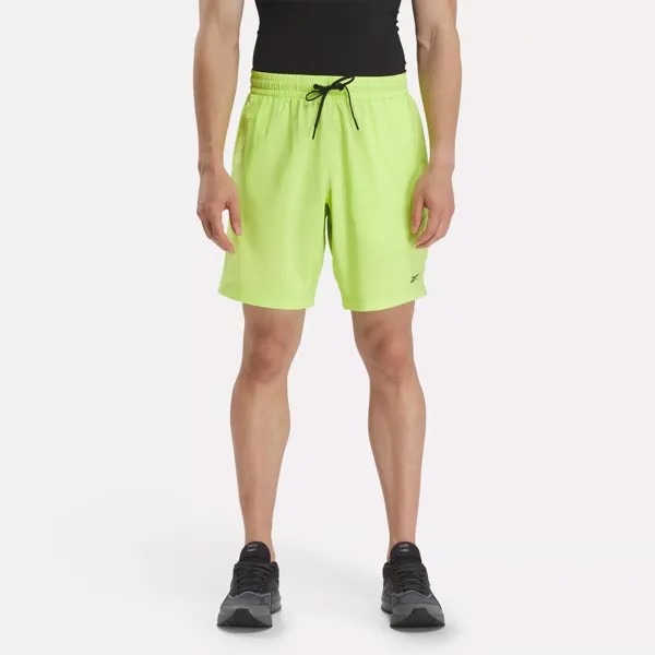 Готовые шорты для тренировок Reebok, цвет Laser Lime