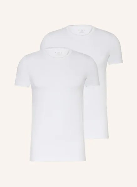 Комплект из 2 футболок daily comfort Falke, белый