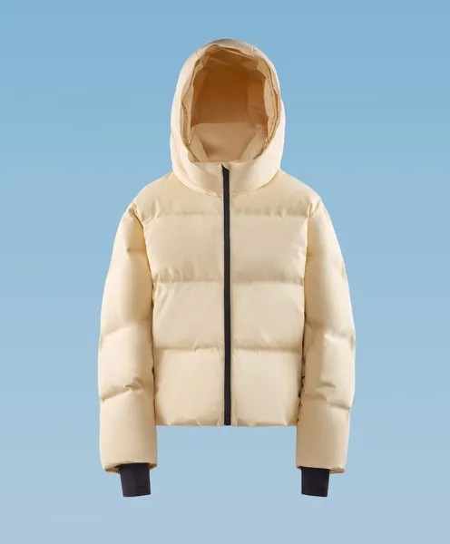Куртка Oysho Minardi Piume Company SKI 10k, бледно-желтый
