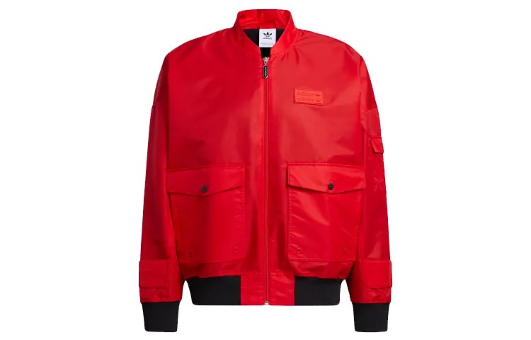 Куртка-бомбер Ryv мужская алая Adidas Originals, цвет Scarlet