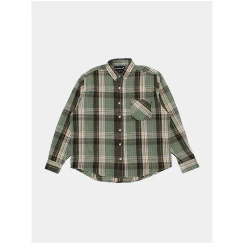 Рубашка Noon Goons Over It Flannel, Зеленый, M