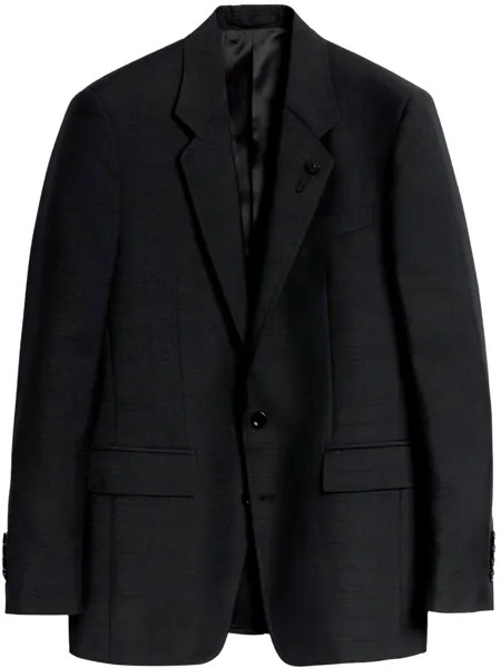 Куртка Lardini Wool and mohair, черный