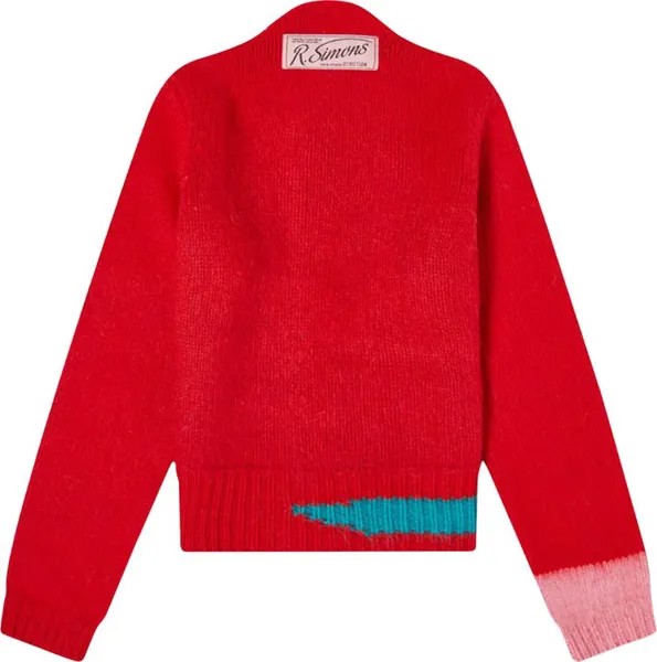 Свитер Raf Simons Vintage Knit Sweater 'Red', красный