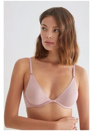 Бюстгальтер infinity lingerie, размер 70B, розовый, пыльная роза