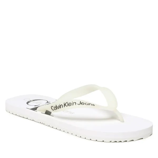 Шлепанцы Calvin Klein Jeans BeachSandal Monogram, белый