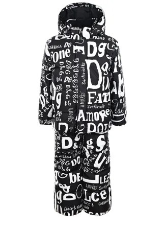 Черно-белый комплект (куртка + полукомбинезон) Dolce&Gabbana детское