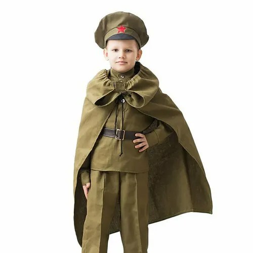 Детская плащ-палатка, 5-7 лет, рост 122-134 см (комплект из 2 шт)