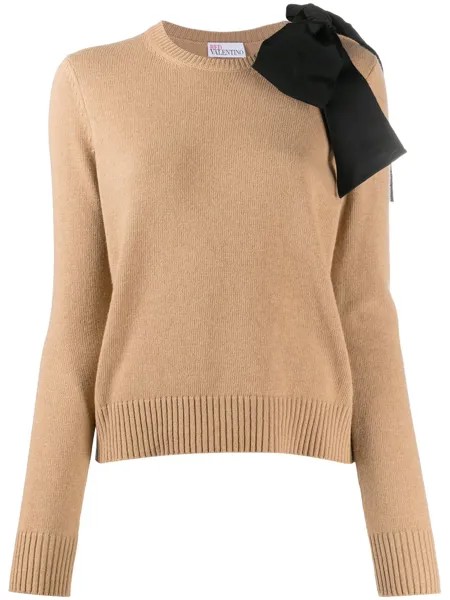 RED Valentino джемпер с бантом