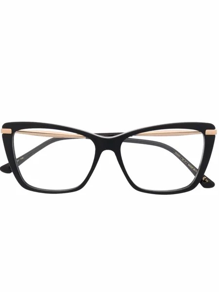 Jimmy Choo Eyewear очки в оправе 'кошачий глаз'