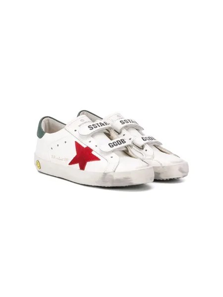 Golden Goose Kids кеды Old School Superstar