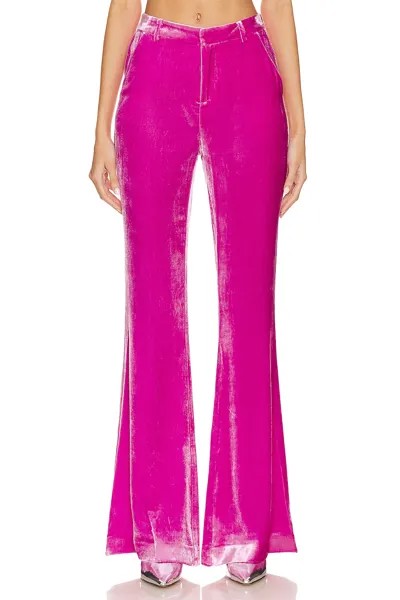 Брюки L'AGENCE Lane Flared Trouser, цвет Hot Pink