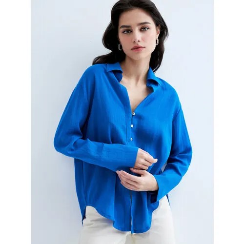 Блуза Zarina, размер L (RU 48), синий