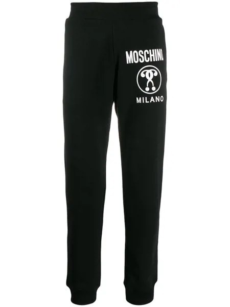 Moschino спортивные брюки с логотипом