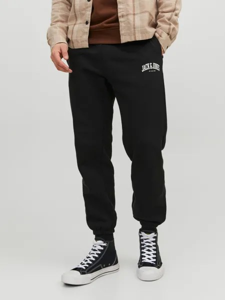 Брюки Jack & Jones Jogginghose Sweatpants Sport Jogger mit Logo Print JPSTKANE, черный