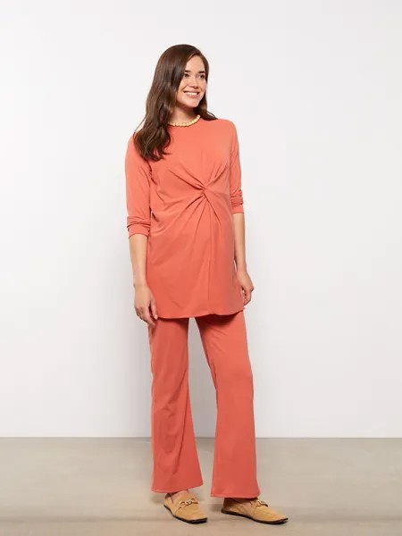 Однотонные спортивные штаны с эластичной талией для беременных LC Waikiki Maternity