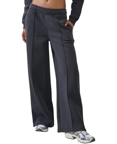 Женские плюшевые широкие спортивные брюки COTTON ON, синий