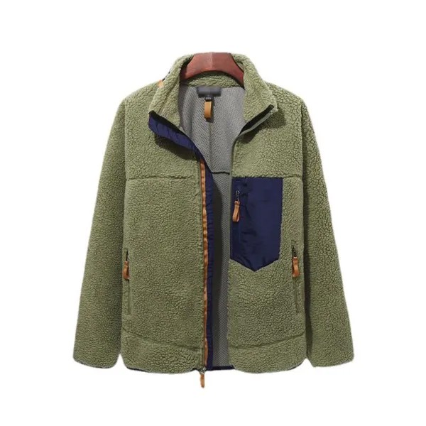 Осенне-зимняя флисовая куртка для мужчин и женщин, уличное теплое пальто из кораллового флиса, куртка для кемпинга и походов, одежда для аль...