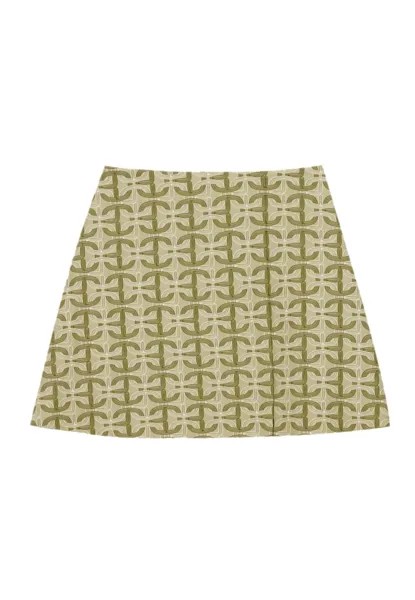 Юбка А-силуэта с принтом Claudie Pierlot, цвет print fonce