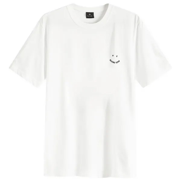 Футболка Paul Smith Ps Happy T-Shirt, белый
