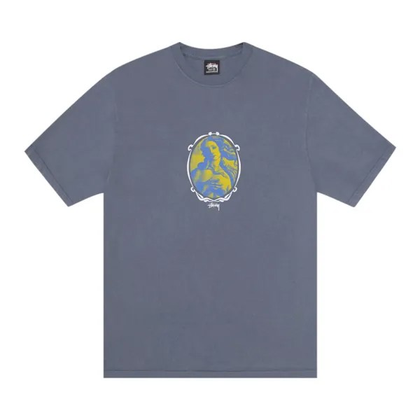 Футболка Stussy Venus Oval Tee, синий
