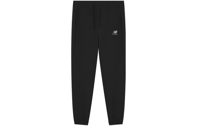Женские трикотажные спортивные штаны New Balance, цвет Black