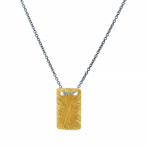 Колье ELEMENT47, серебро, 925 проба, длина 45 см.
