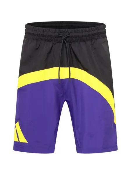 Обычные тренировочные брюки ADIDAS PERFORMANCE Galaxy, черный