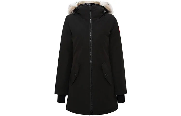 Женский пуховик Canada Goose, черный