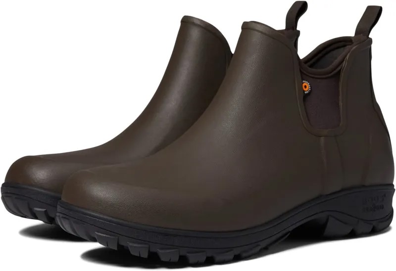 Рабочая обувь Sauvie Slip-On Boot Bogs, цвет Brown Multi