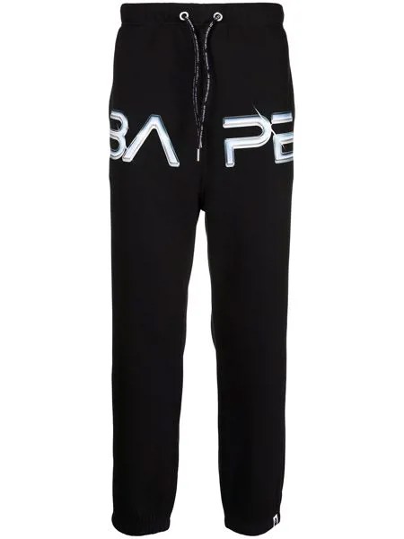 A BATHING APE® спортивные брюки с логотипом
