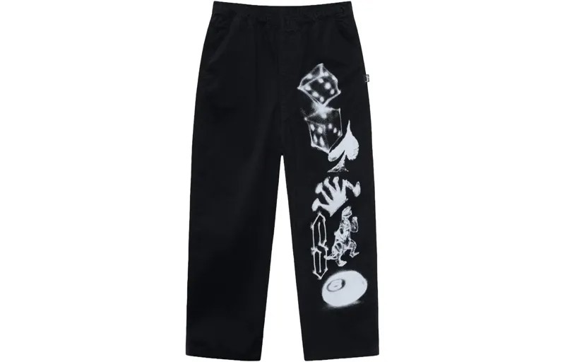 Повседневные брюки унисекс Stussy, цвет Black