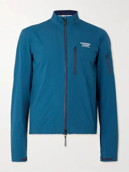 Велосипедная куртка из нейлона с логотипом Essential Shield PAS NORMAL STUDIOS, синий