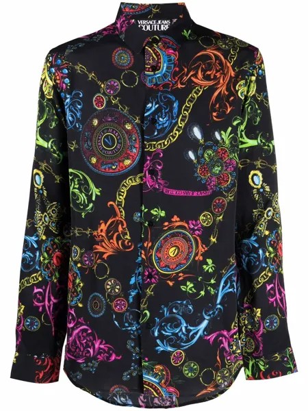 Versace Jeans Couture рубашка с принтом Regalia Baroque