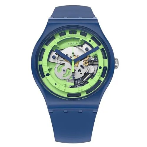 Наручные часы swatch, синий