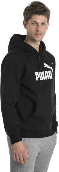 Худи мужское PUMA Essentials Hoody Fleece Big Logo черное 44-46 RU