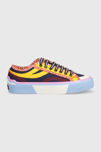 МАКС&Ко. кроссовки Supermax x Superga Max&Co., мультиколор