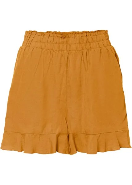 Короткие шорты из ткани с лиоцеллом Rainbow, оранжевый