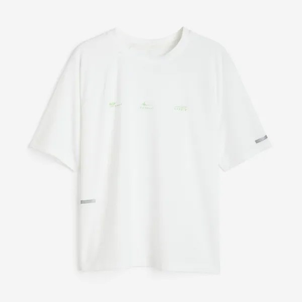 Спортивная футболка H&M DryMove, белый