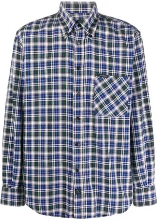 Valentino Pre-Owned клетчатая рубашка 1990-х годов