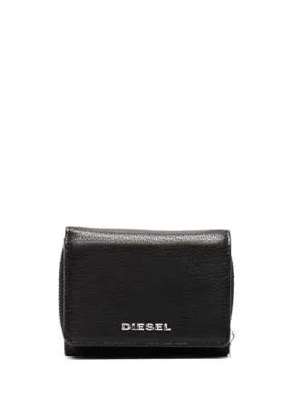 Diesel кошелек с откидным клапаном и логотипом