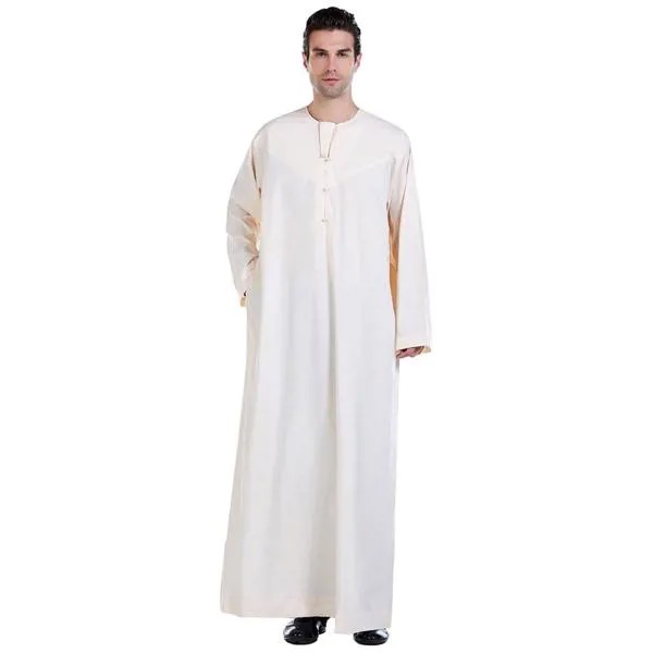 Арабская мусульманская одежда Тауб галабия Саудовская Юба мусульманская одежда Dishdasha Kurta традиционный халат Ближнего Востока Индонезия