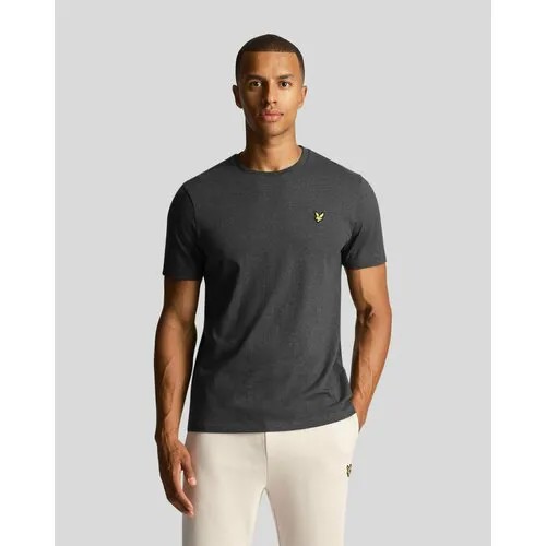 Футболка Lyle & Scott Plain T-shirt, размер M, белый, желтый, серый, черный