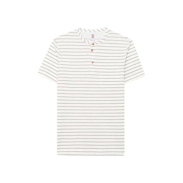 Хлопковая футболка Brunello Cucinelli